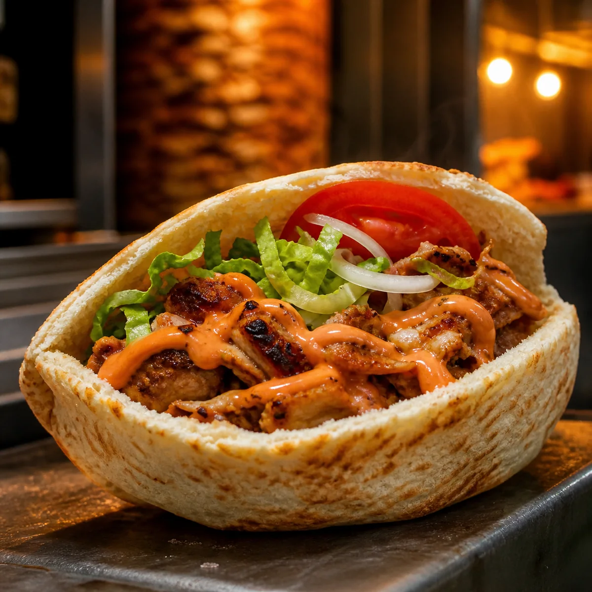 GUL KEBABのケバブサンド提供イメージ