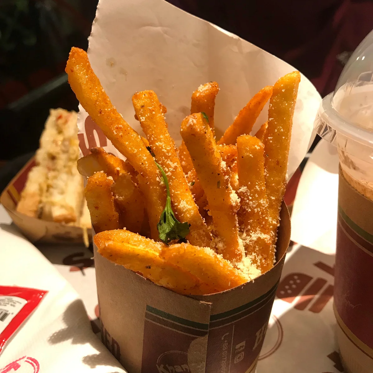 ロングポテトの提供イメージ